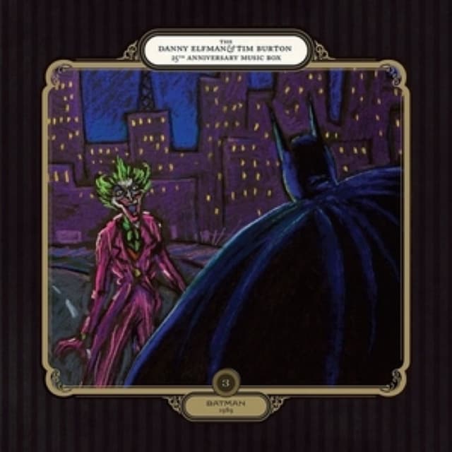 Danny Elfman & Tim Burton 25th Anniversary Music Box cover