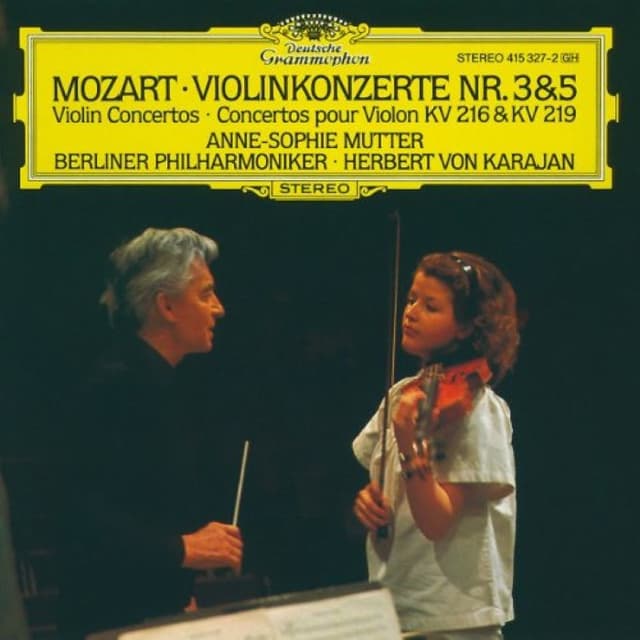 Violin Concerti 3 & 5 cover