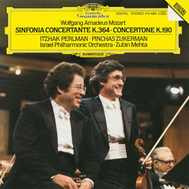 Sinfonia Concertante KV 364 / Concertone KV 190 cover
