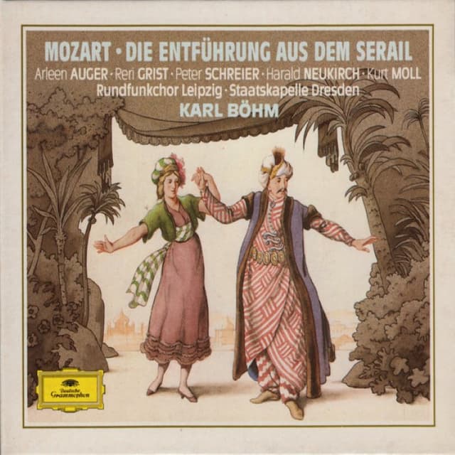 Die Entführung aus dem Serail (Rundfunkchor Leipzig, Staatskapelle Dresden feat. conductor: Karl Böhm) cover