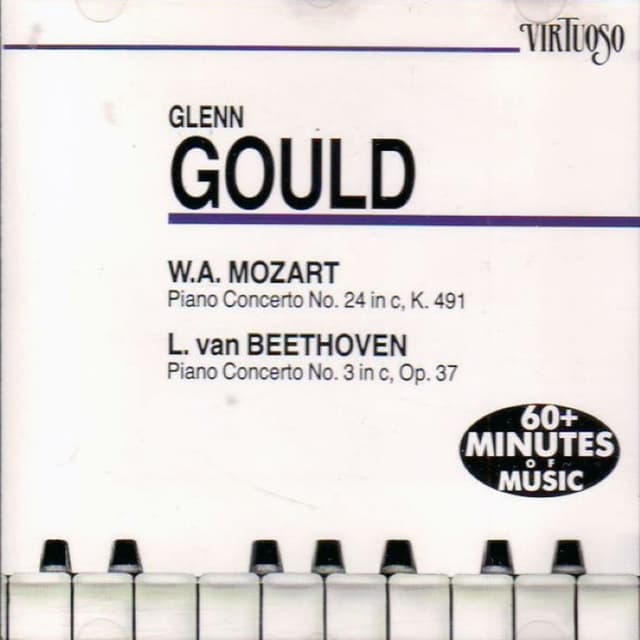 Glenn Gould: W.A. Mozart - L. van Beethoven cover