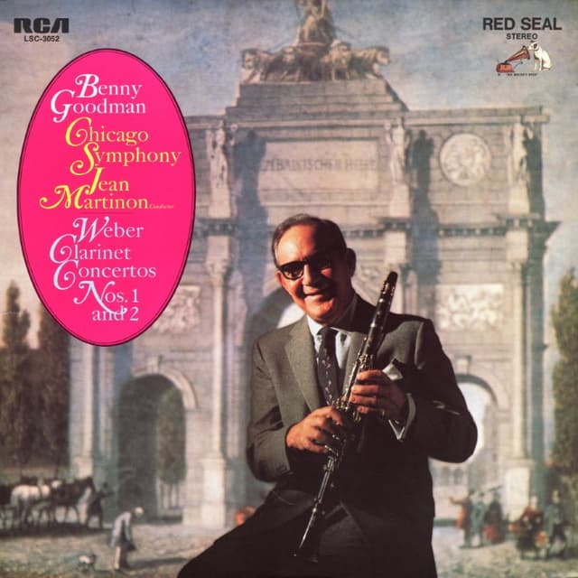 Weber and Nielsen Clarinet Concertos - Chicago Symphony Orchestra cover