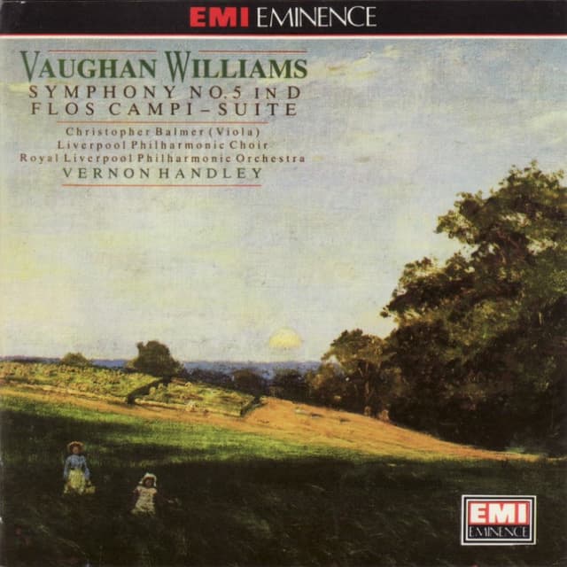 Symphony No. 5 in D / Flos Campi (Royal Liverpool Philharmonic Orchestra feat. conductor: Vernon Handley) cover