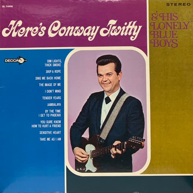 Here's Conway Twitty and His Lonely Blue Boys cover