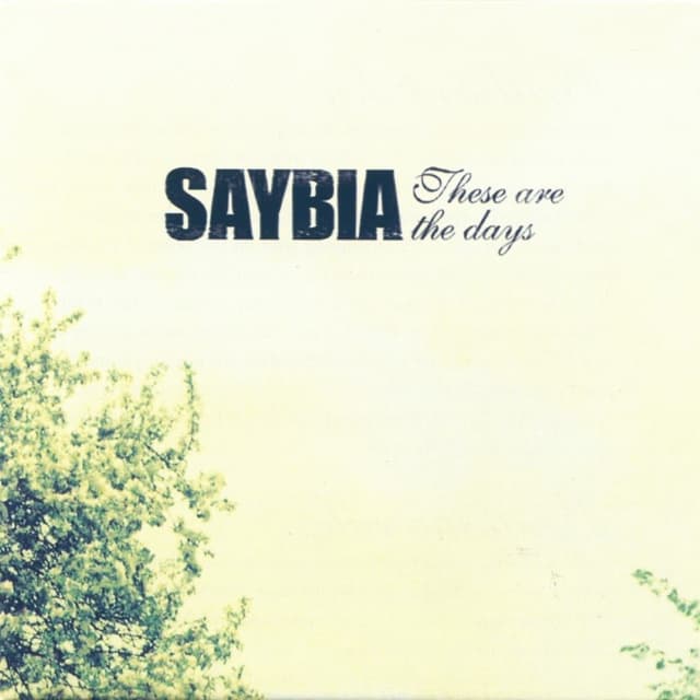 These Are the Days (Live Edition) cover