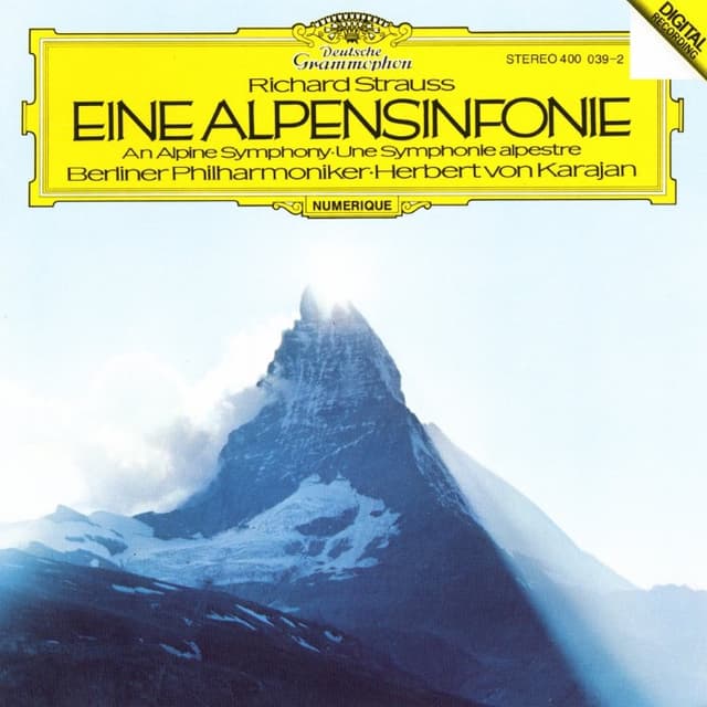 Eine Alpensinfonie / An Alpine Symphony / Symphonie Alpestre cover