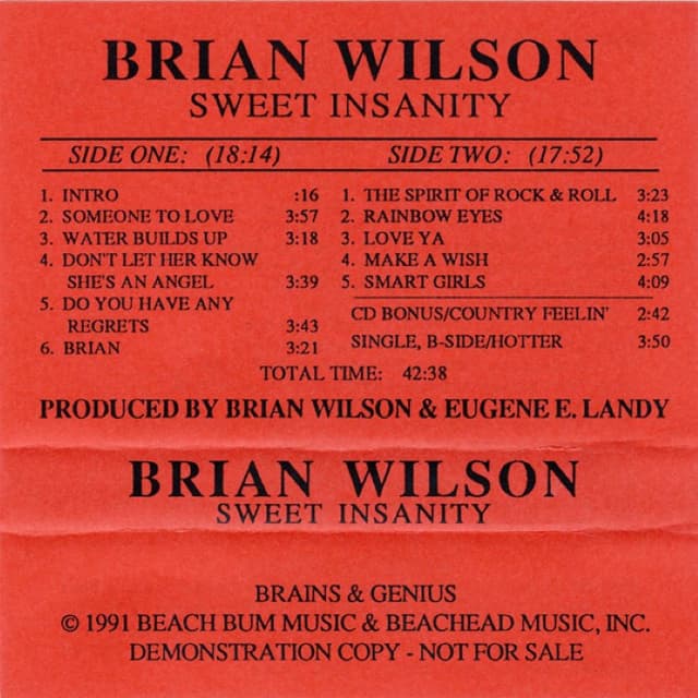 Sweet Insanity cover