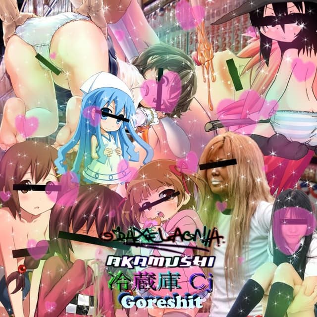 odaxelagnia / Akamushi / Reizoko Cj / Goreshit Split cover