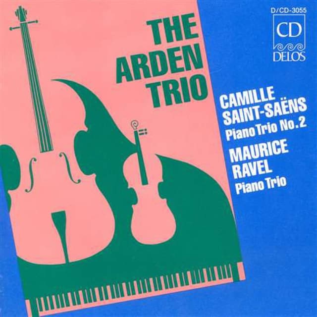 Saint-Saëns: Piano Trio no. 2 / Ravel: Piano Trio cover