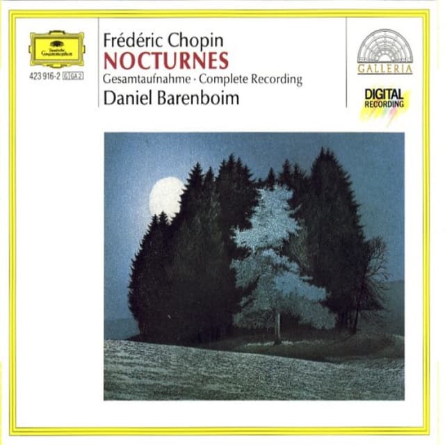 Nocturnes (Daniel Barenboim) cover