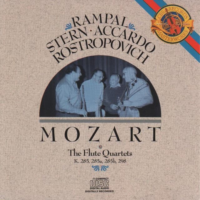 The Flute Quartets cover