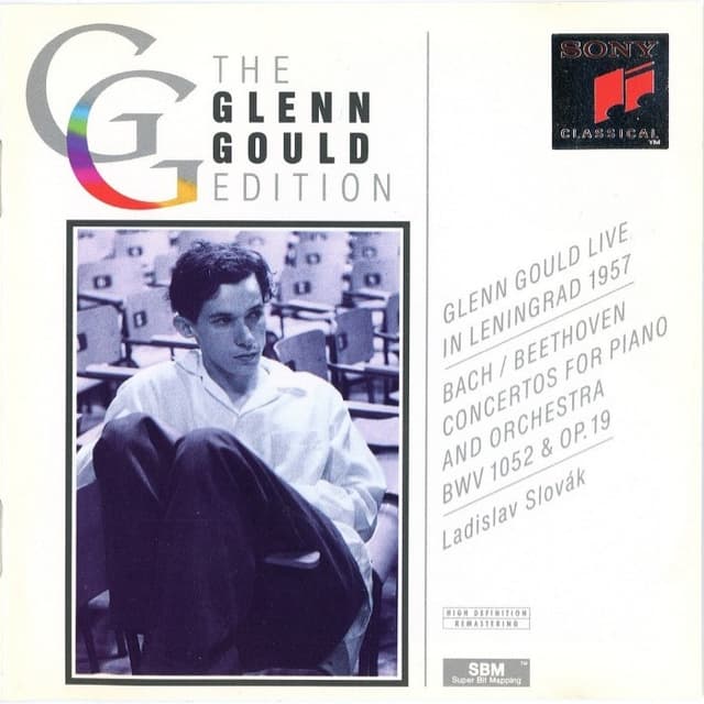 Glenn Gould Live in Leningrad 1957 cover