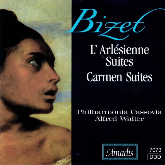 L'Arlésienne, Suites Nos. 1 & 2 / Carmen, Suites Nos. 1 & 2 (Philharmonia Cassovia feat. conductor: Alfred Walter) cover