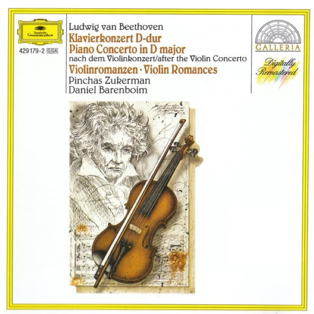 Violin Concerto in D major cover