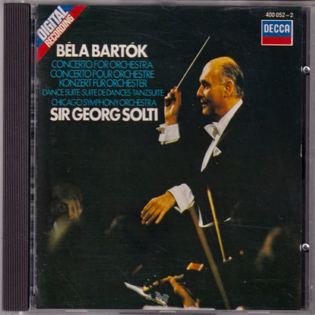 Concerto for Orchestra / Dance Suite (Chicago Symphony Orchestra feat. conductor: Sir Georg Solti) cover