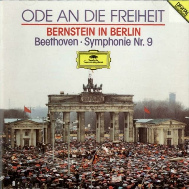 Ode to Freedom: Bernstein in Berlin: Beethoven Symphony no. 9 cover