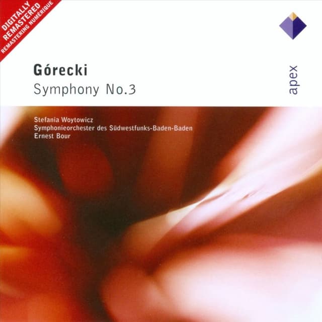 Symphony No. 3 (Symphonieorchester Des Südwestfunks Baden-Baden feat. conductor: Ernest Bour) cover