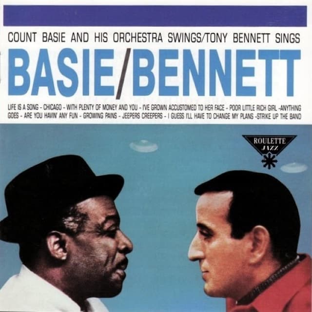 Count Basie and His Orchestra Swings, Tony Bennett Sings cover