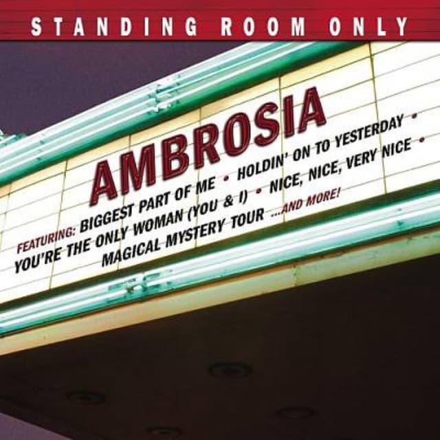 Standing Room Only (live) cover