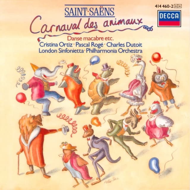 Le Carnaval des animaux (London Sinfonietta, Philharmonia Orchestra feat. conductor: Charles Dutoit) cover
