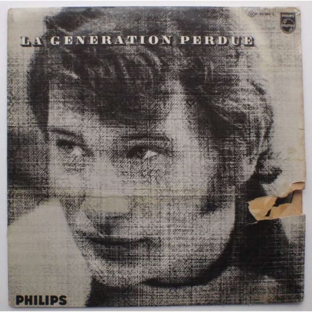 La Génération perdue cover
