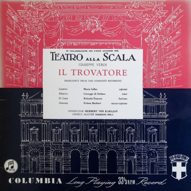 Il Trovatore (Orchestra e Coro del Teatro alla Scala, Milano feat. conductor: Herbert von Karajan) cover