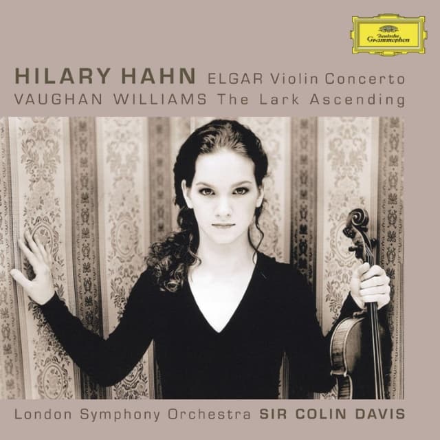 Elgar: Violin Concerto / Vaughan Williams: The Lark Ascending cover
