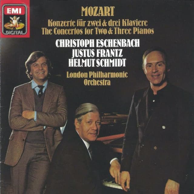 The Concertos for Two & Three Pianos cover