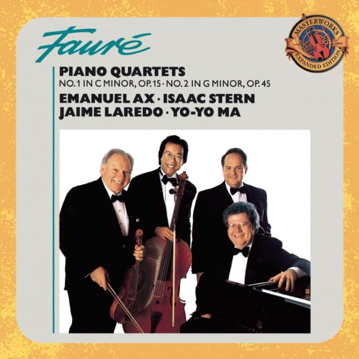 Piano Quartets, opp. 15 & 45 cover