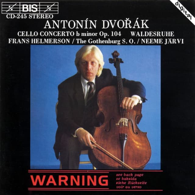 Cello Concerto in B minor, op. 104 / Waldesruhe cover