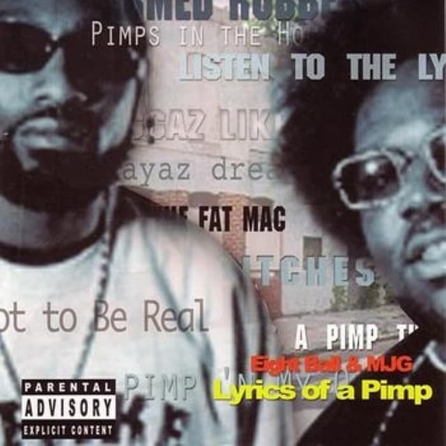 Lyrics of a Pimp cover