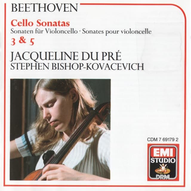 Cello Sonatas 3 & 5 cover