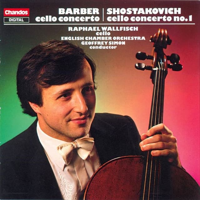 Barber: Cello Concerto / Shostakovich: Cello Concerto no. 1 cover