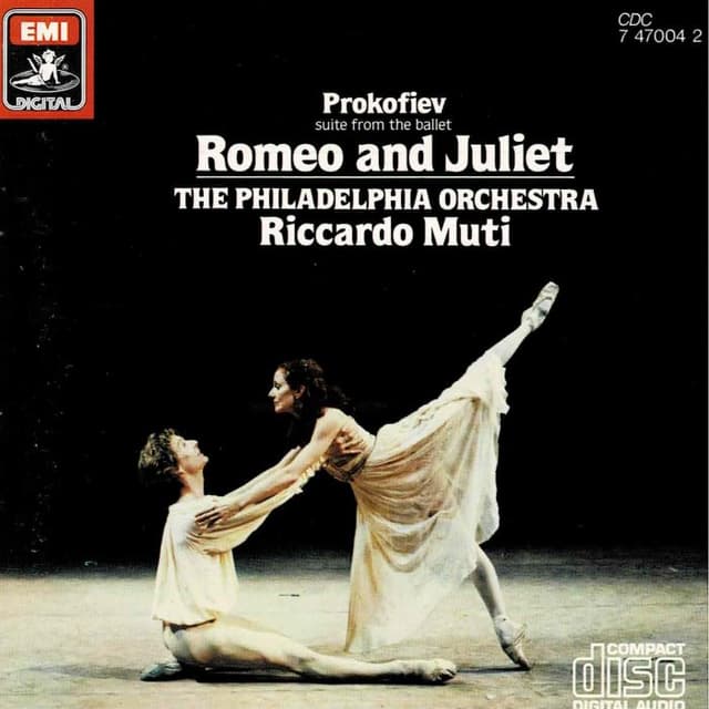 Romeo and Juliet: Suite No.1, Op. 64b / Suite No. 2, Op. 64c (Philadephia Orchestra feat. conductor: Riccardo Muti) cover
