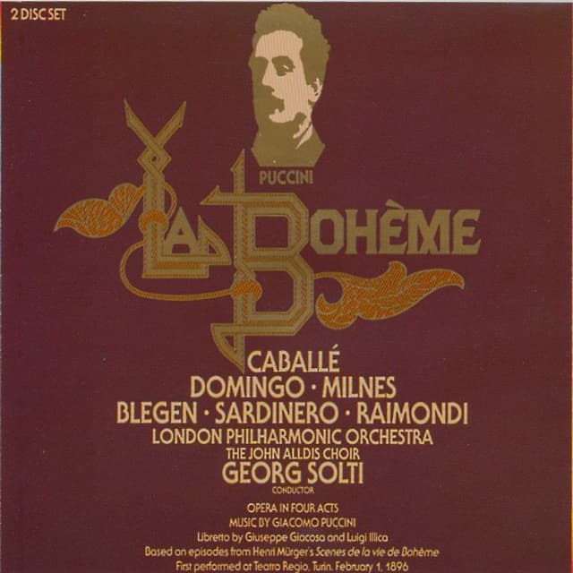 La bohème cover
