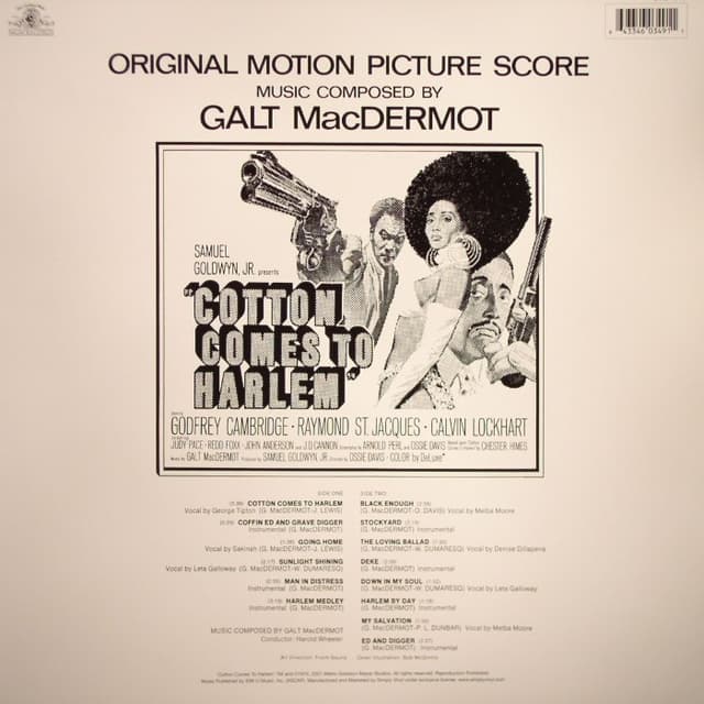 Cotton Comes To Harlem (Original Motion Picture Score) cover