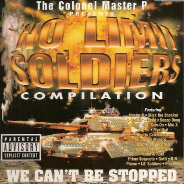 No Limit Soldiers Compilation: We Can't Be Stopped cover