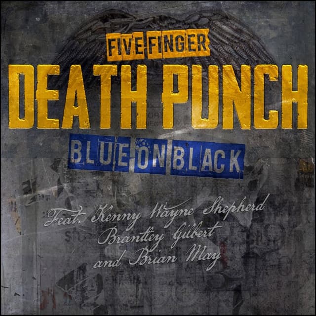 Blue on Black album cover