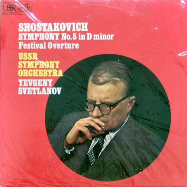 Symphony No. 5 in D minor / Festival Overture cover