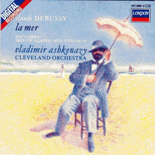 La mer / Nocturnes / Prélude à l'après-midi d'un faune (The Cleveland Orchestra, conductor: Vladimir Ashkenazy) cover