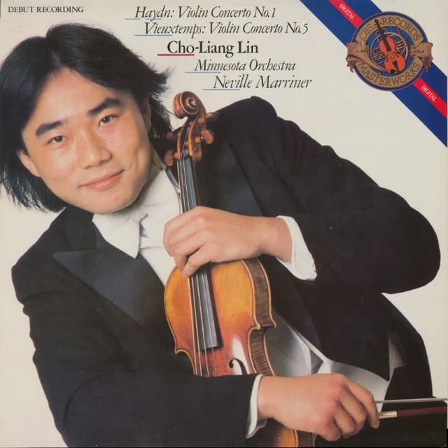 Debut Recording: Haydn: Violin Concerto no. 1 / Vieuxtemps: Violin Concerto no. 5 cover