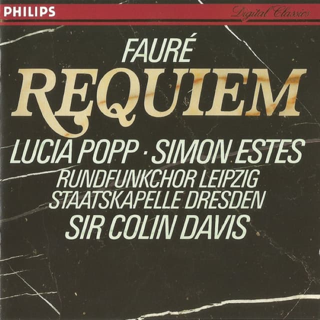 Requiem op.48 (Rundfunkchor Leipzig and Staatskapelle Dresden feat. conductor: Sir Colin Davis) cover