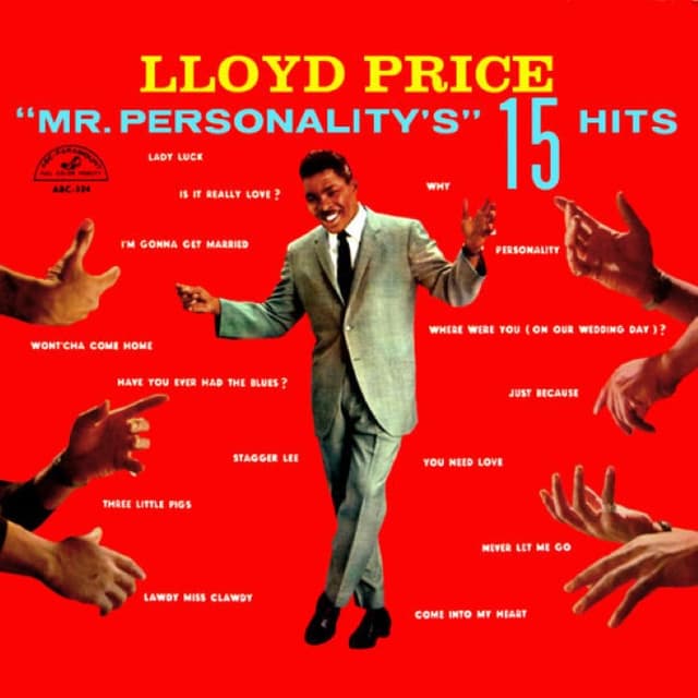 "Mr Personality's" 15 Big Hits cover