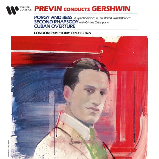 Previn Conducts Gershwin (London Symphony Orchestra feat. conductor: André Previn) cover