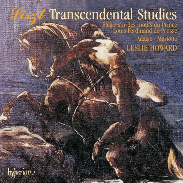 The Complete Music for Solo Piano, Volume 4: Transcendental Studies (Leslie Howard) cover