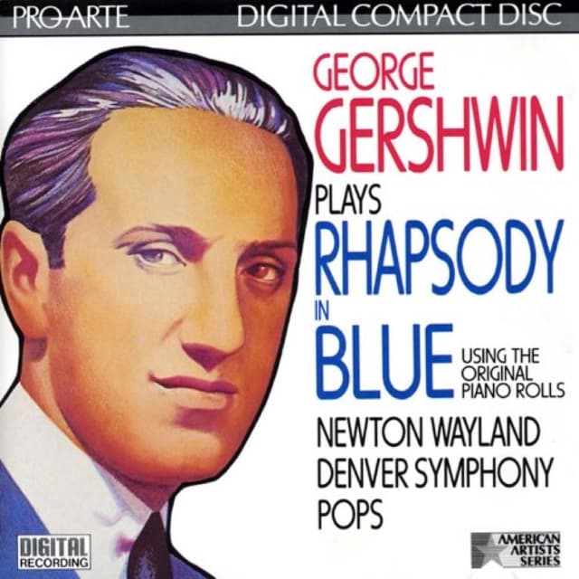 George Gershwin plays Rhapsody In Blue using the original Piano Rolls (Denver Symphony Pops, Newton Wayland) cover