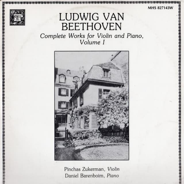 Works for Violin and Piano cover