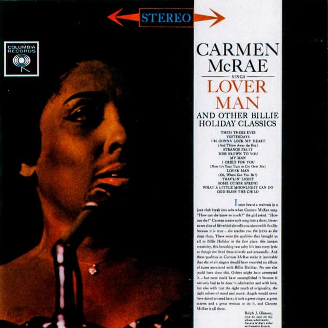 Sings Lover Man and Other Billie Holiday Classics cover