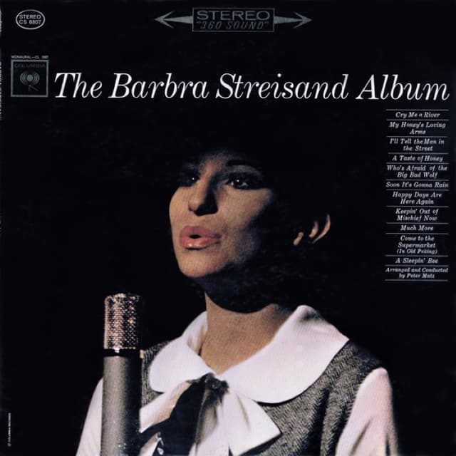 The Barbra Streisand Album cover