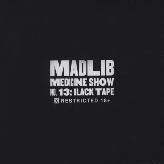 Medicine Show No. 13: Black Tape cover